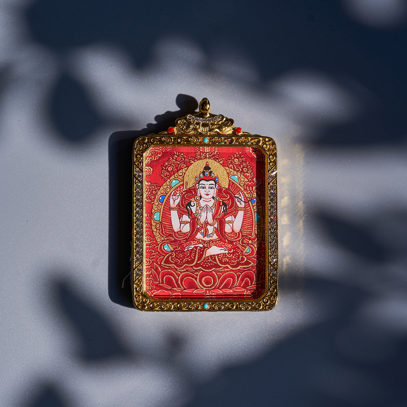 綠度母 & 四臂觀音紅唐 ｜ 平安救度 · 祥和圓滿