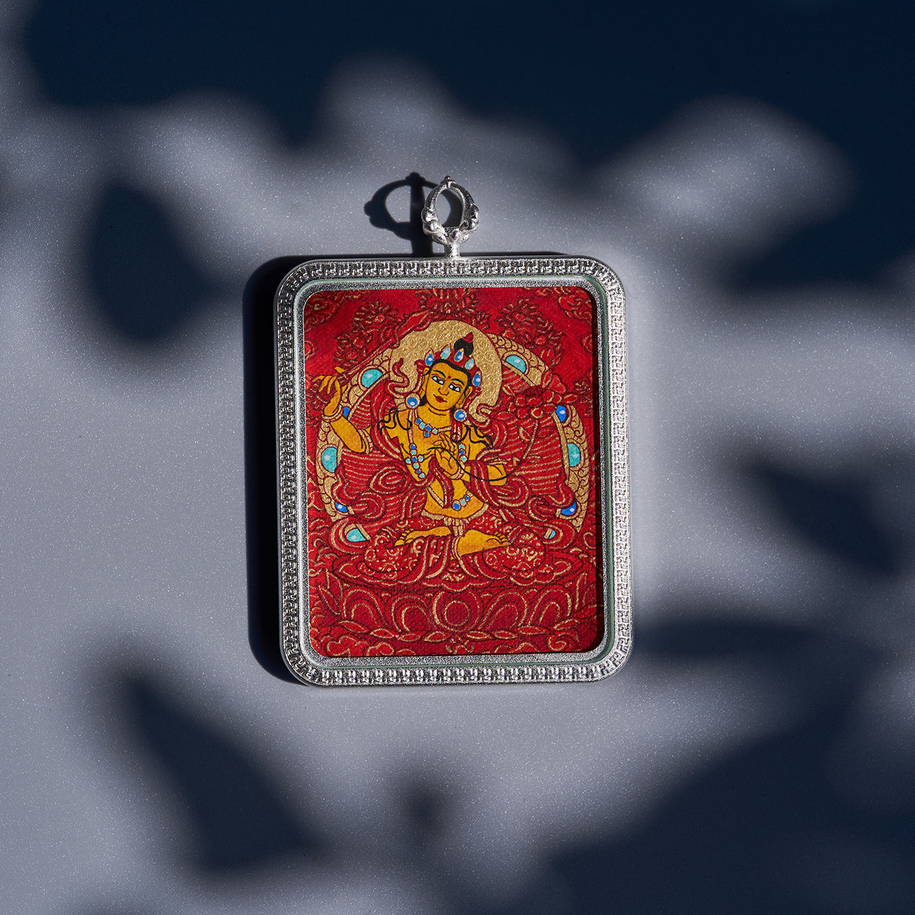 འཇམ་དཔལ་དབྱངས། • 文殊菩萨 • Manjushri (Red Tsal-tang)