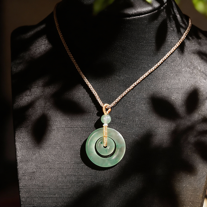 【萃·翠屏掩映】冰飘平安挂坠